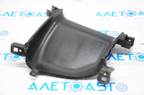 Front bumper air duct left Kia Forte 4d 17-18 rest