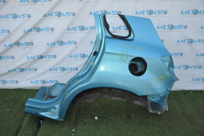 Quarter wing rear left Mitsubishi Outlander Sport ASX 10-15 blue, pokes