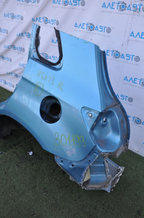 Quarter wing rear left Mitsubishi Outlander Sport ASX 10-15 blue, pokes