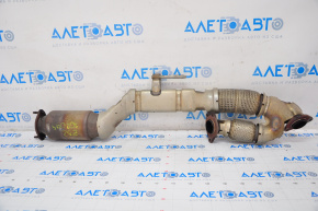 Intake pipe with catalytic converter Nissan Murano z52 15-2424dented