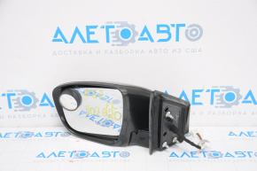 Left side mirror complete Nissan Murano z52 15-16 5 pins, turn signal, black, cracks on turn signal