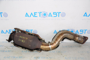 Exhaust line middle part with catalyst Nissan Rogue 14-16