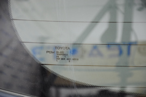 Rear glass of the trunk door Toyota Sienna 11-20 tinted