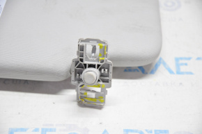 Right visor VW Jetta 19-24 gray without hook, crack in fastening