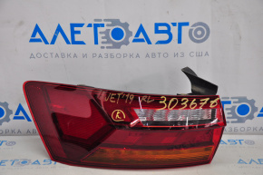 Light outer wing left VW Jetta 19-19
