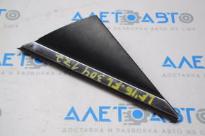 Triangle wing molding left Hyundai Sonata 15-19 matt, crack