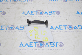 Front bumper headlight washer plug right Audi Q5 8R 13-17 rest with bracket