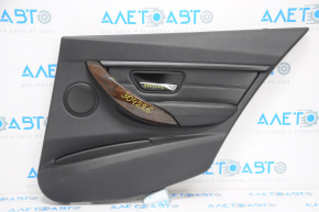 Door trim card rear right BMW 3 F30 12-18 black, scratches