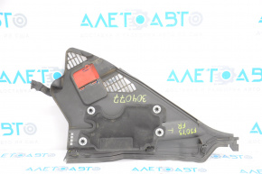 Right wiper grille trim BMW 3 F30 12-18 fastening defect