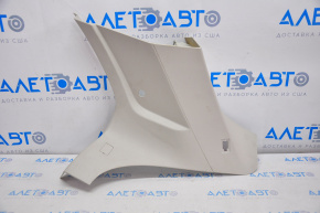 Rear pillar trim behind the right window Dodge Journey 11-20 for 3rd row, gray, scratches, no plug