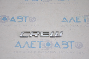 Emblem inscription CREW tailgate Dodge Journey 11-13
