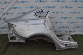 Quarter wing rear right Ford Fusion mk5 13-20 silver, small poke