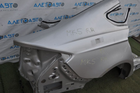 Quarter wing rear right Ford Fusion mk5 13-20 silver, small poke