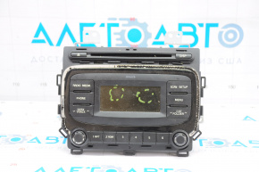 Monitor, display Kia Forte 4d 17-18 chrome on frame is used, spots on screen