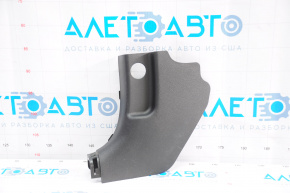 Front pillar trim lower left Kia Forte 4d 17-18 rest black