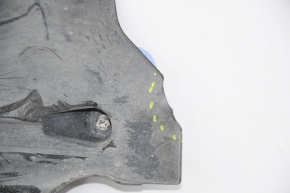 Right underbody protection Kia Forte 4d 14-16 tears