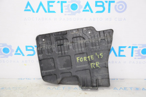 Rear bumper protection right Kia Forte 4d 14-18
