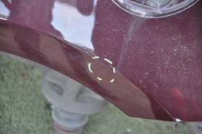 Quarter wing rear left Kia Forte 4d 14-18 pokes