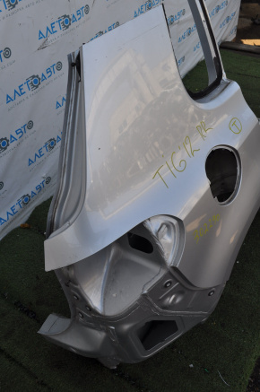 Quarter wing rear right VW Tiguan 09-18 silver, butt