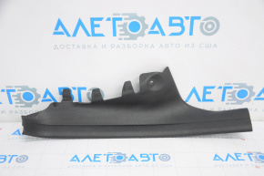 Door sill trim rear right inner BMW 3 F30 12-18 black, worn