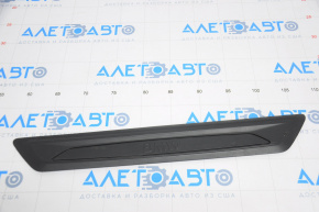 Door sill trim front left outer BMW 3 F30 12-18 black, scratches, broken fastening