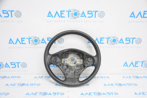 Naked steering wheel BMW 3 F30 12-18 leather black without heating