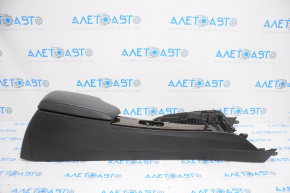Console central armrest BMW 3 F30 12-18 automatic transmission black, scratches