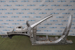 Front left quarter Toyota Camry v50 12-14 usa, silver with central pillar