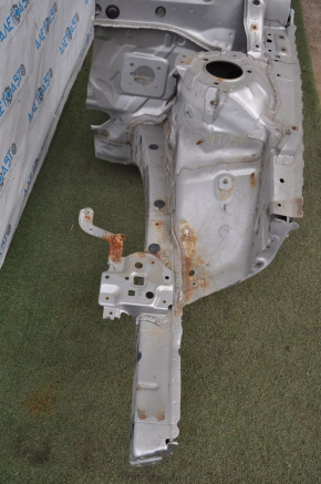 Front left quarter Toyota Camry v50 12-14 usa, silver with central pillar