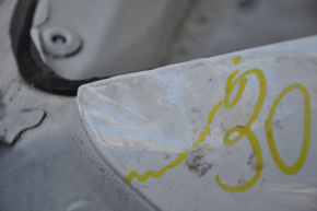 Front left quarter VW Beetle 12-19 19white, dented gun nose and threshold, pillar