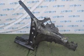 Front quarter right VW Jetta 19-24 black L041