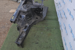 Front quarter right VW Jetta 19-24 black L041
