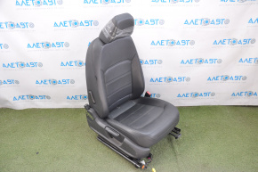 Passenger seat VW Passat b7 12-15 USA with airbag, mechanical, leather black