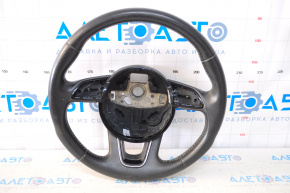 Bare steering wheel Audi Q5 8R 13-17 leather black, without buttons