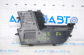 Front bumper lower grille plug left Audi Q5 8R 13-17 rest S-line