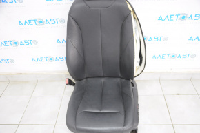 Driver's seat BMW 3 F30 12-18 without airbag, electric with memory, leather black, shot