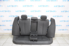 Rear row of seats 2 row BMW 3 F30 12-15 leather black, split back