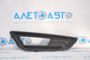 Bumper grille right Ford Focus mk3 15-18 rest for fog lights, type 1