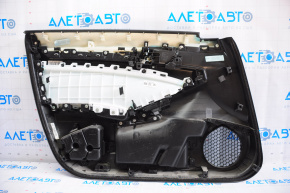 Door trim card front right Honda Accord 18-18 black leather, scratch