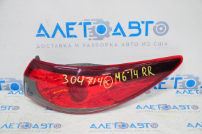 Lamp outer wing right Mazda 6 13-15 usa prerest, broken fastener