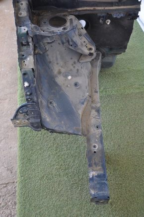 Front right quarter Toyota Sienna 11-20 blue
