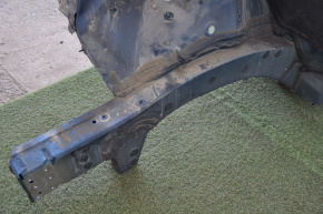 Front right quarter Toyota Sienna 11-20 blue