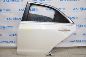 Door assembly rear left Cadillac ATS 13-18 white GBN