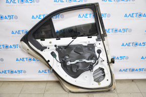 Door assembly rear left Cadillac ATS 13-18 white GBN