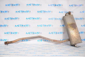 Muffler rear part with barrel Jeep Renegade 15-21 fwd