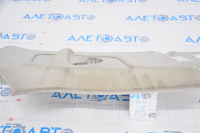 Center pillar trim upper belt right Lincoln MKZ 13-16 gray, for dry cleaning, tear
