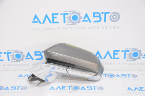 Left side mirror complete Lincoln MKZ 13-16 13 pins, turn signal, heated, auto-dimming, graphite