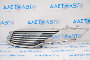 Radiator grill left Lincoln MKZ 13-16 chrome