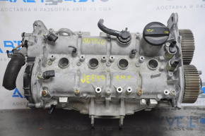 Cylinder head assembly VW Jetta 11-18 USA 1.4T 45k, for grinding, chip broken