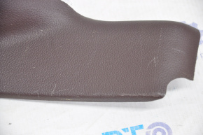 Door sill trim inner rear left Cadillac ATS 13-18 brown, worn